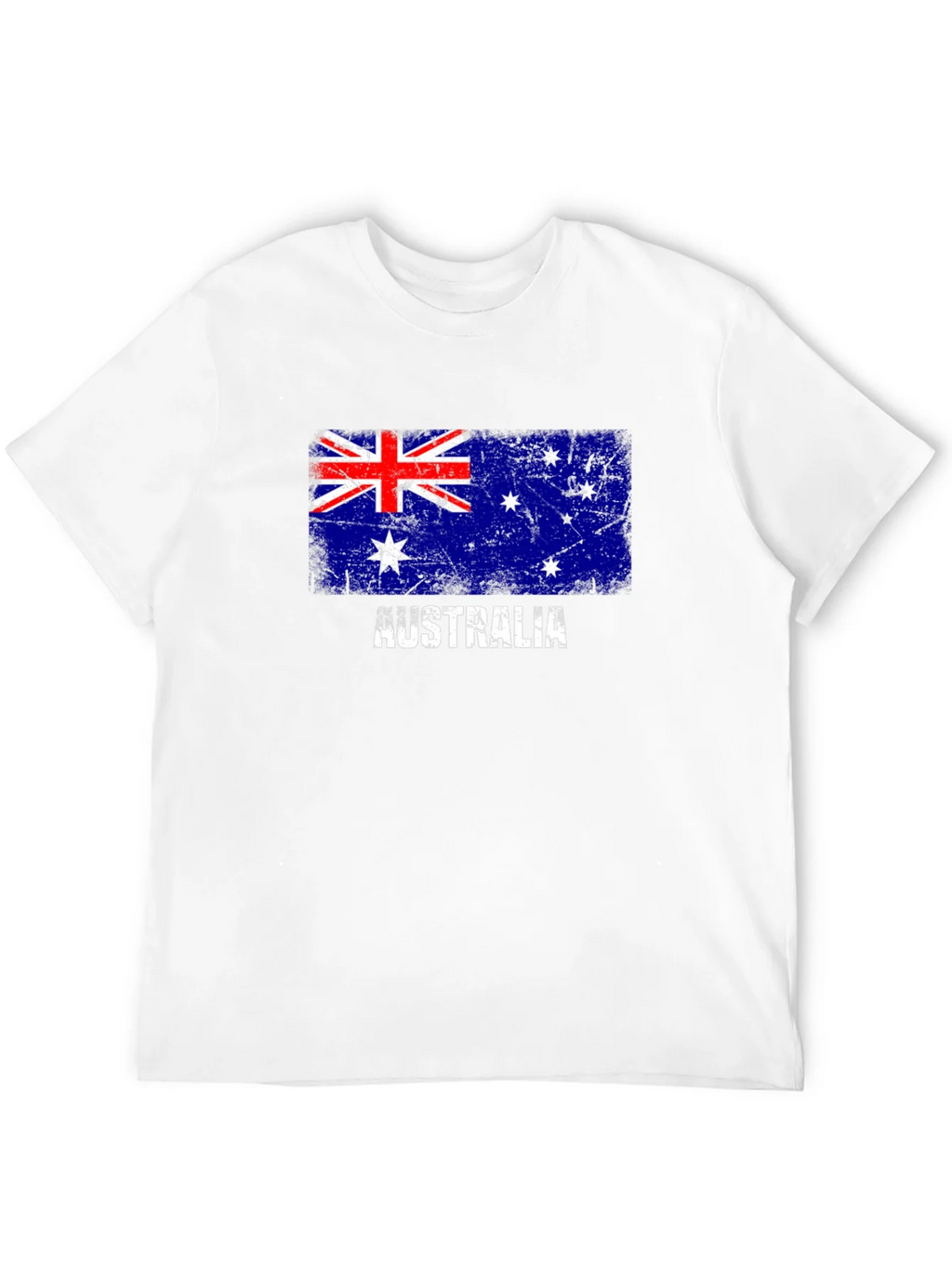 Australia Flag Distressed Graphic T-Shirt product image 11