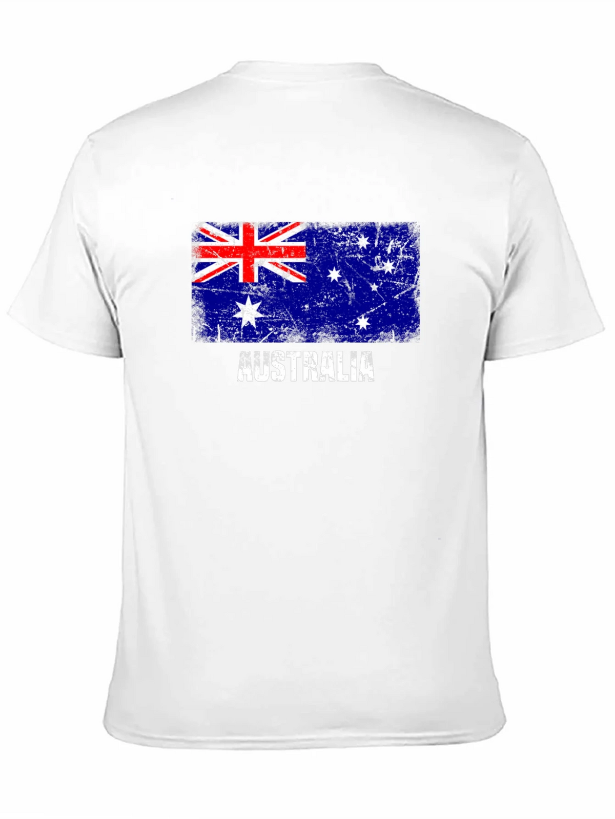 Australia Flag Distressed Graphic T-Shirt product image 10