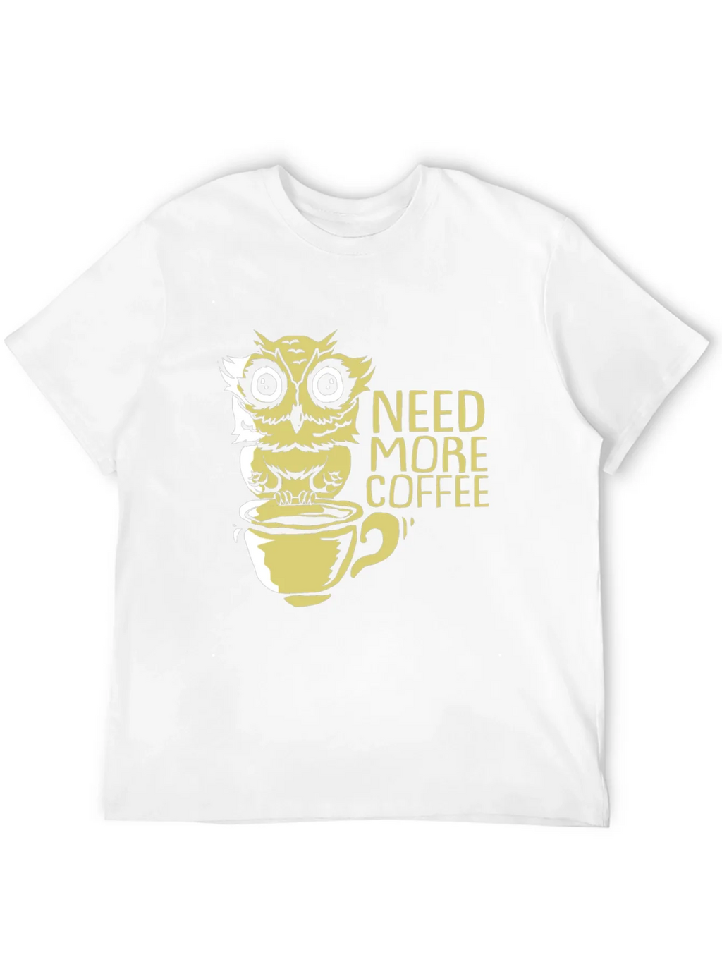 Need More Coffee Owl Graphic Tee - Black product image 8
