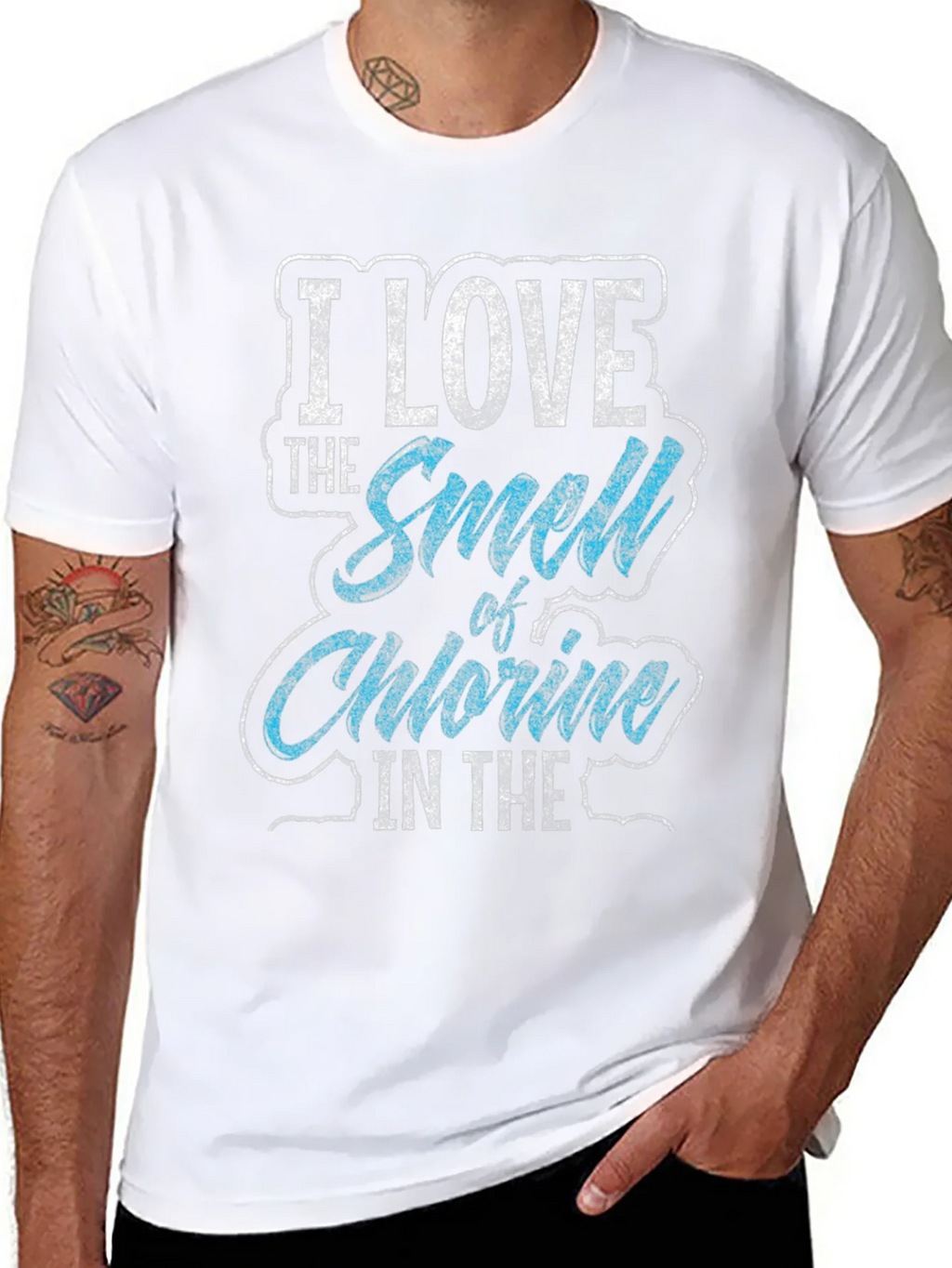 I Love The Smell Of Chlorine T-Shirt product image 3