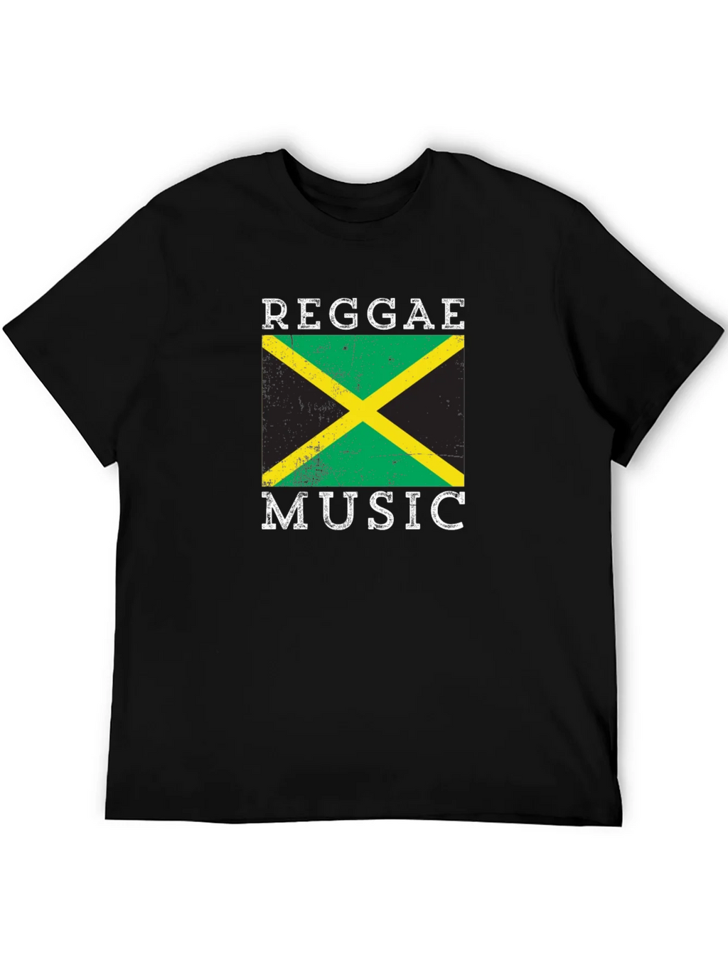 Reggae Music Jamaica Flag Graphic T-Shirt product image 4
