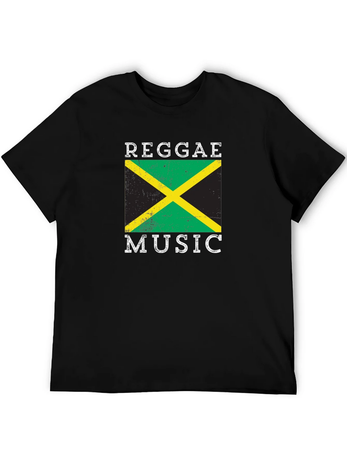 Reggae Music Jamaica Flag Graphic T-Shirt product image 4