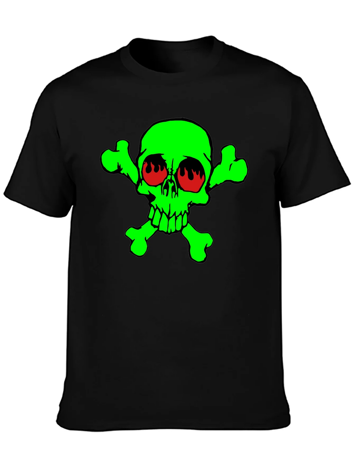 Toxic Skull Graphic T-Shirt product image 3
