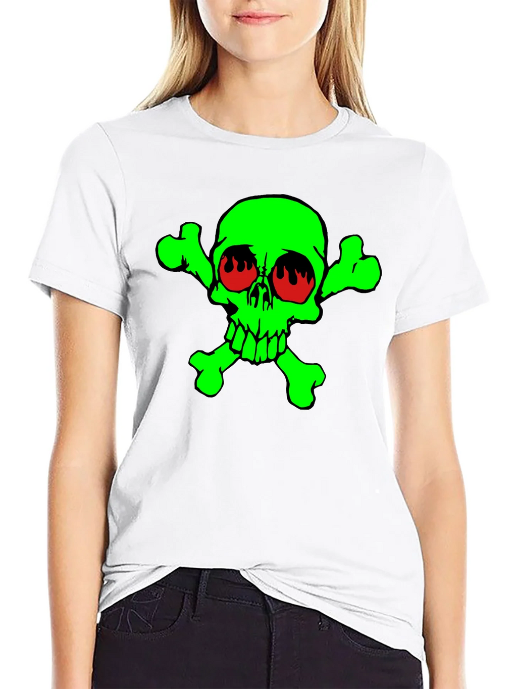 Toxic Skull Graphic T-Shirt product image 8