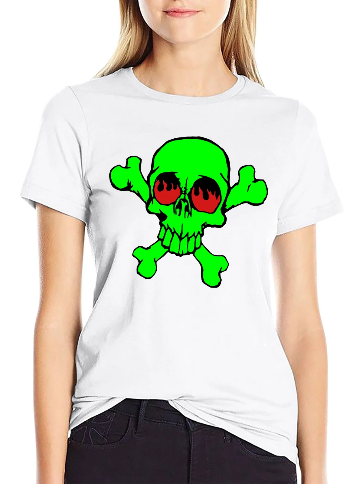 Toxic Skull Graphic T-Shirt product image 8