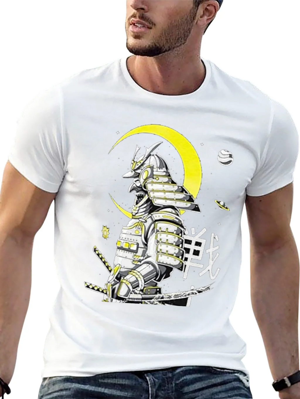 Samurai Warrior Graphic T-Shirt - Unique Japanese Art product image 11
