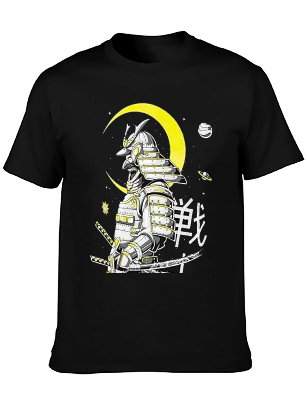 Samurai Warrior Graphic T-Shirt - Unique Japanese Art product image 3