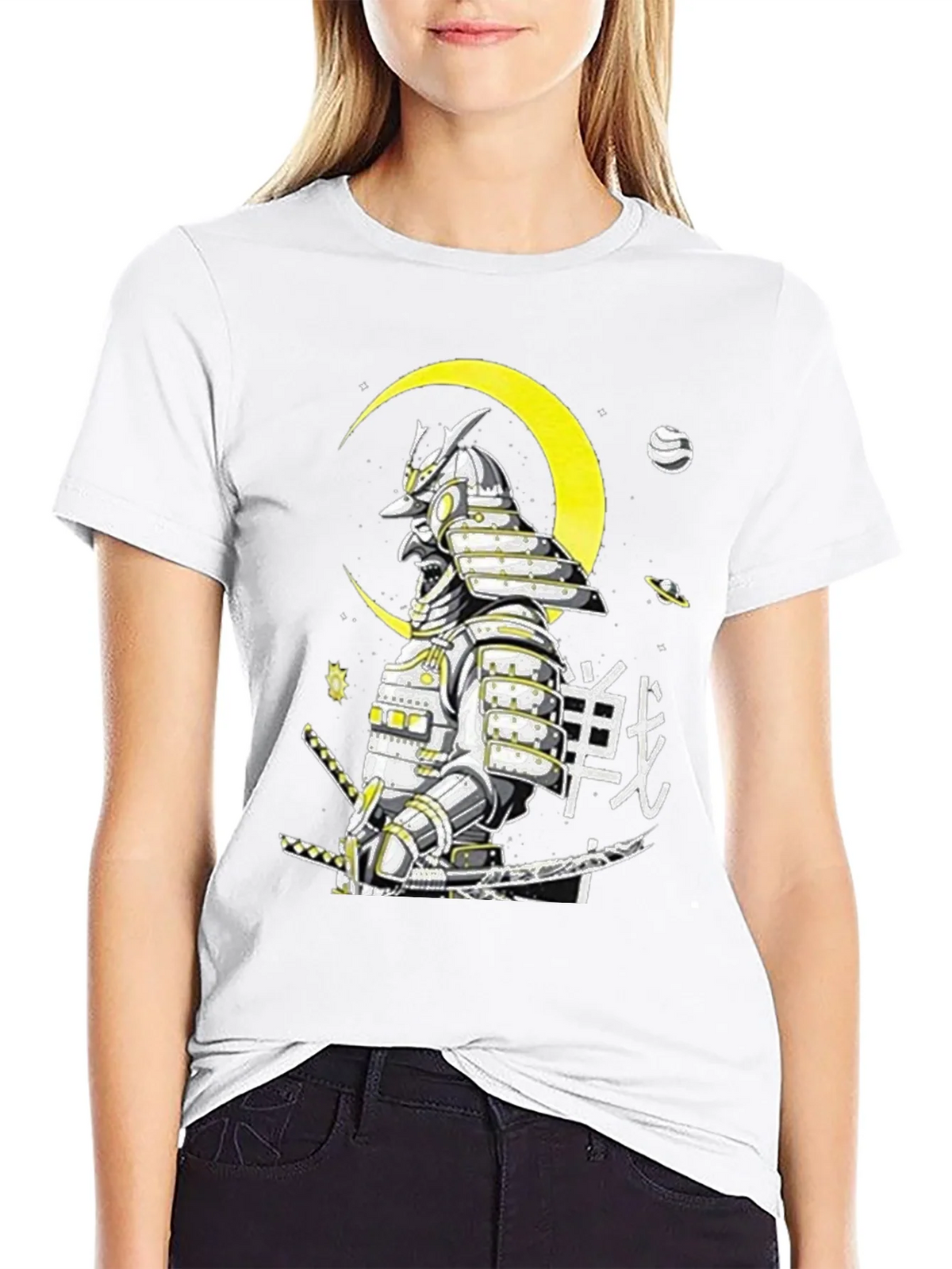 Samurai Warrior Graphic T-Shirt - Unique Japanese Art product image 7