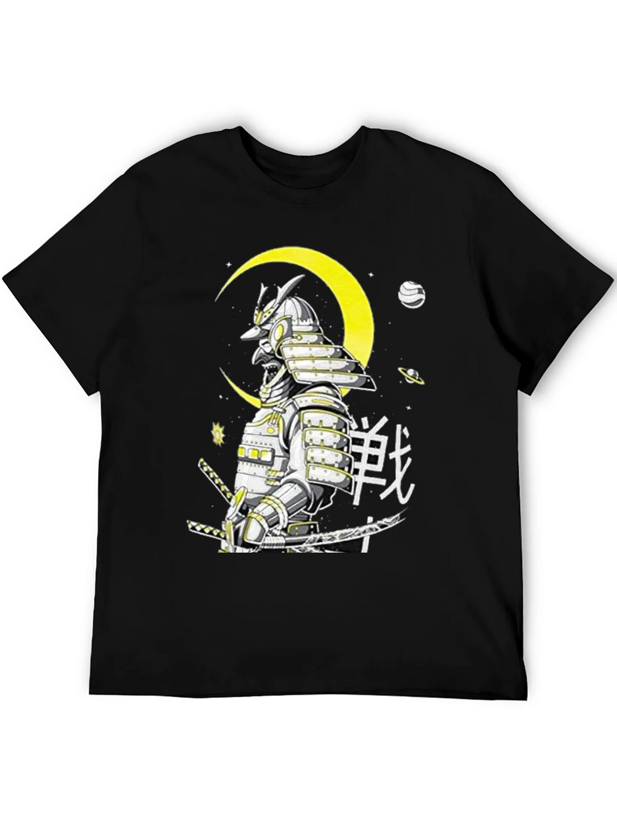 Samurai Warrior Graphic T-Shirt - Unique Japanese Art product image 4
