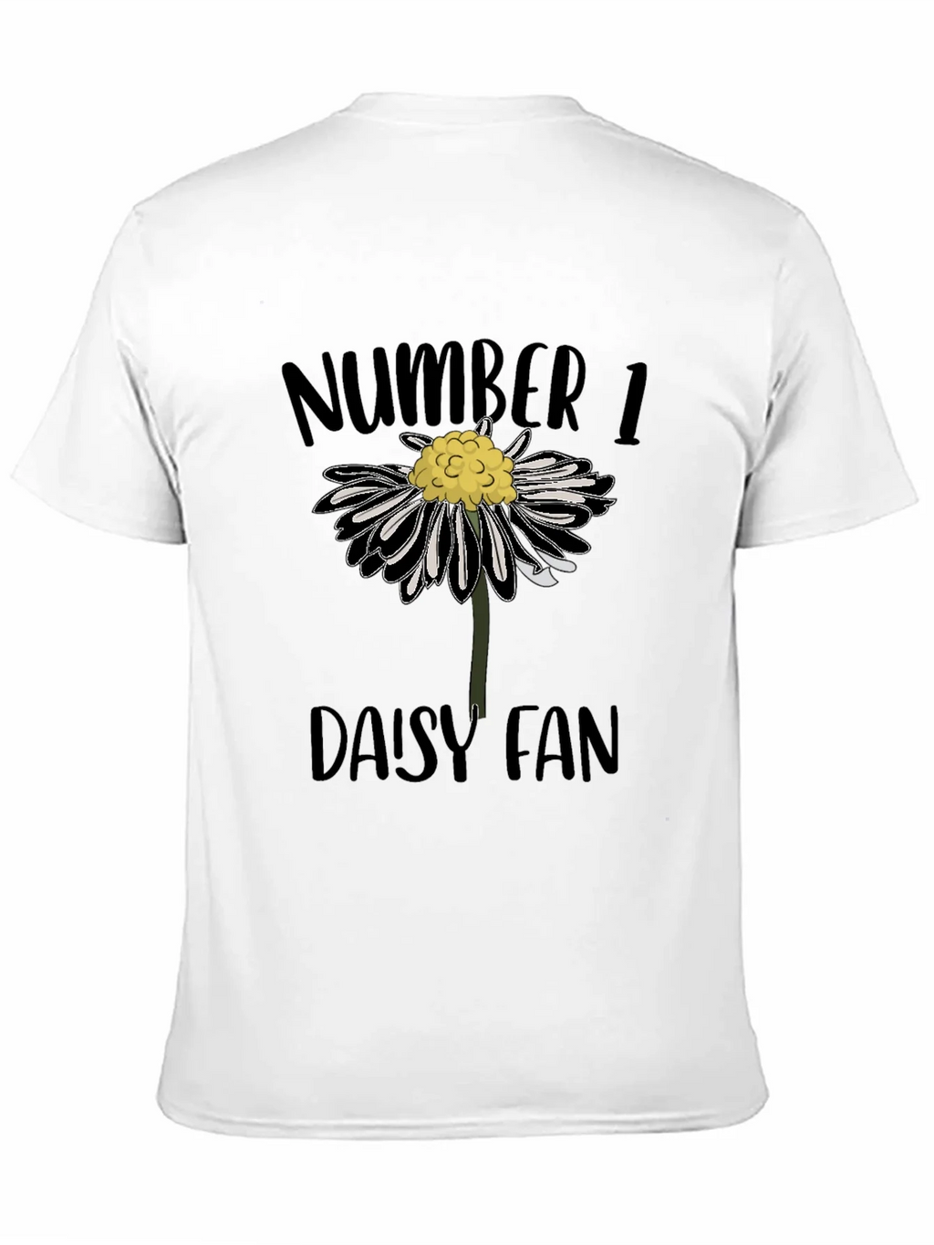 Number 1 Daisy Fan Graphic Tee - Black product image 6
