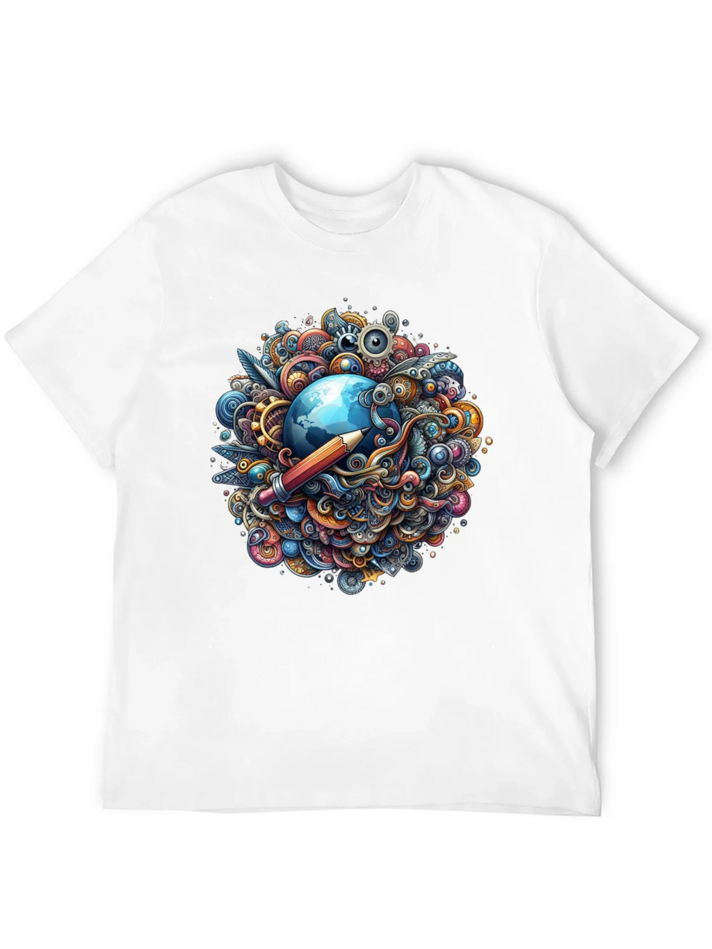 Creative World Black T-Shirt product image 11