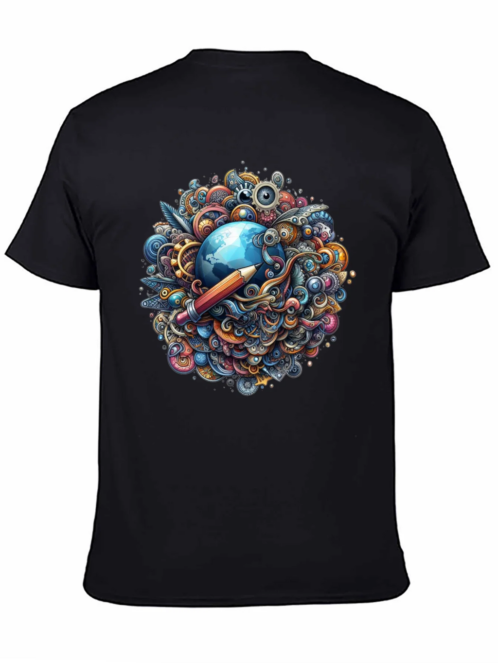 Creative World Black T-Shirt product image 4