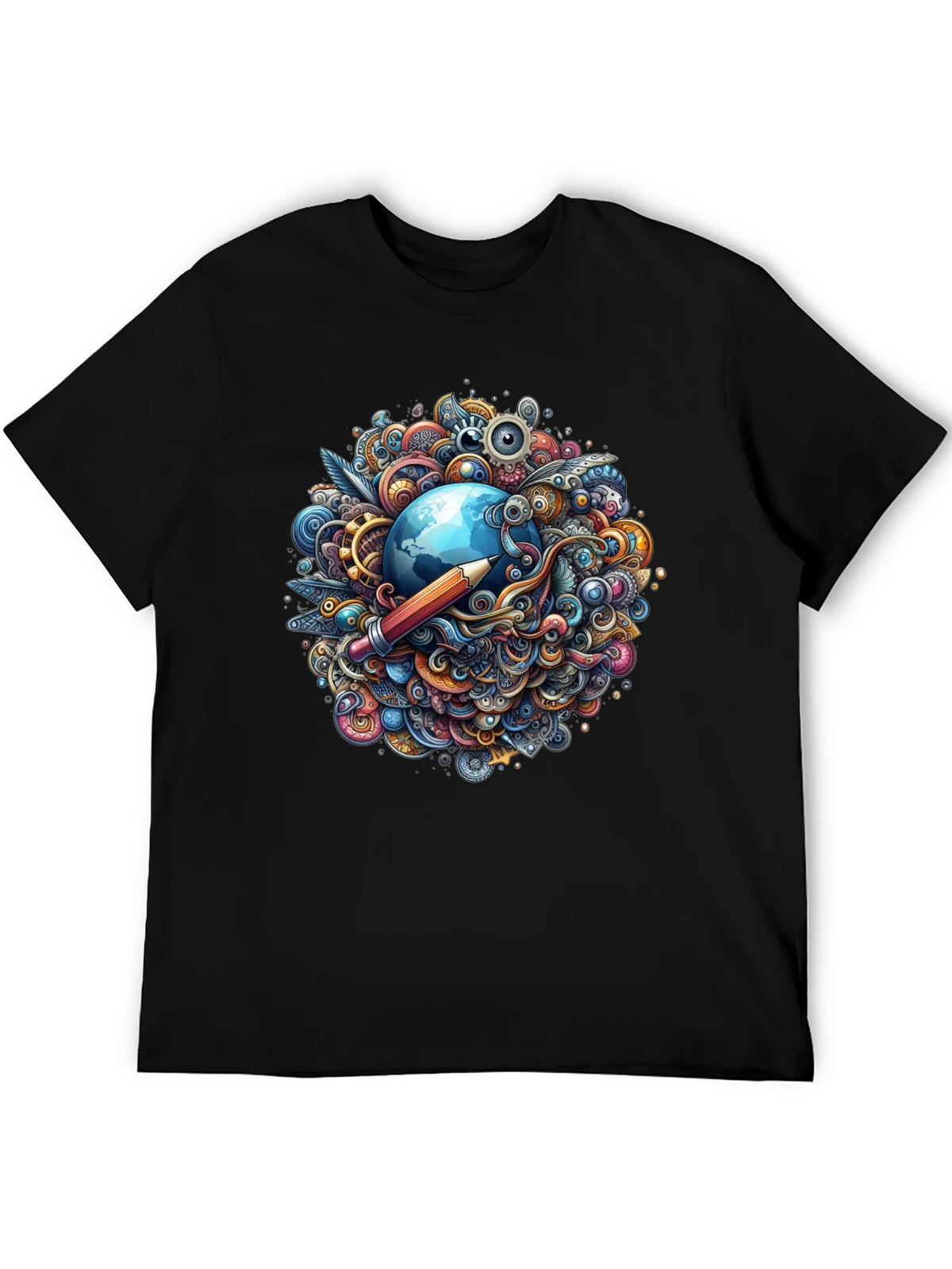 Creative World Black T-Shirt product image 5