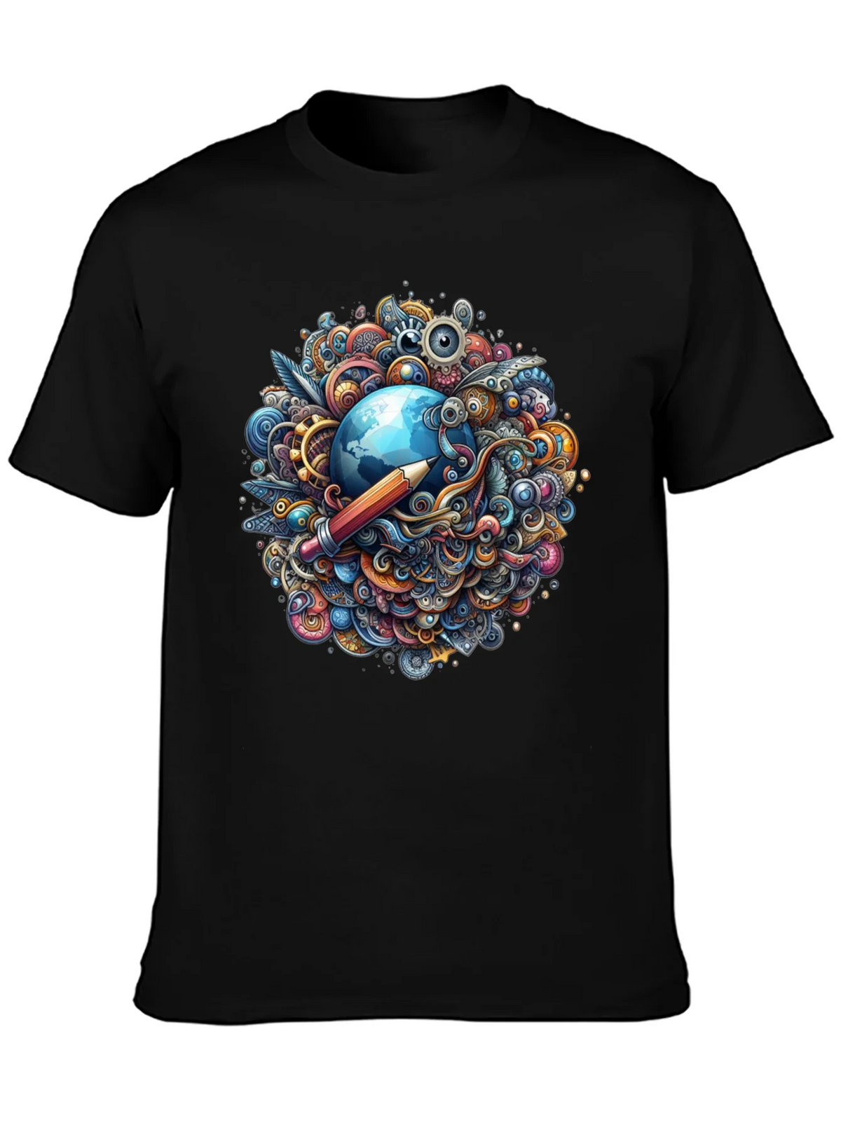 Creative World Black T-Shirt product image 3