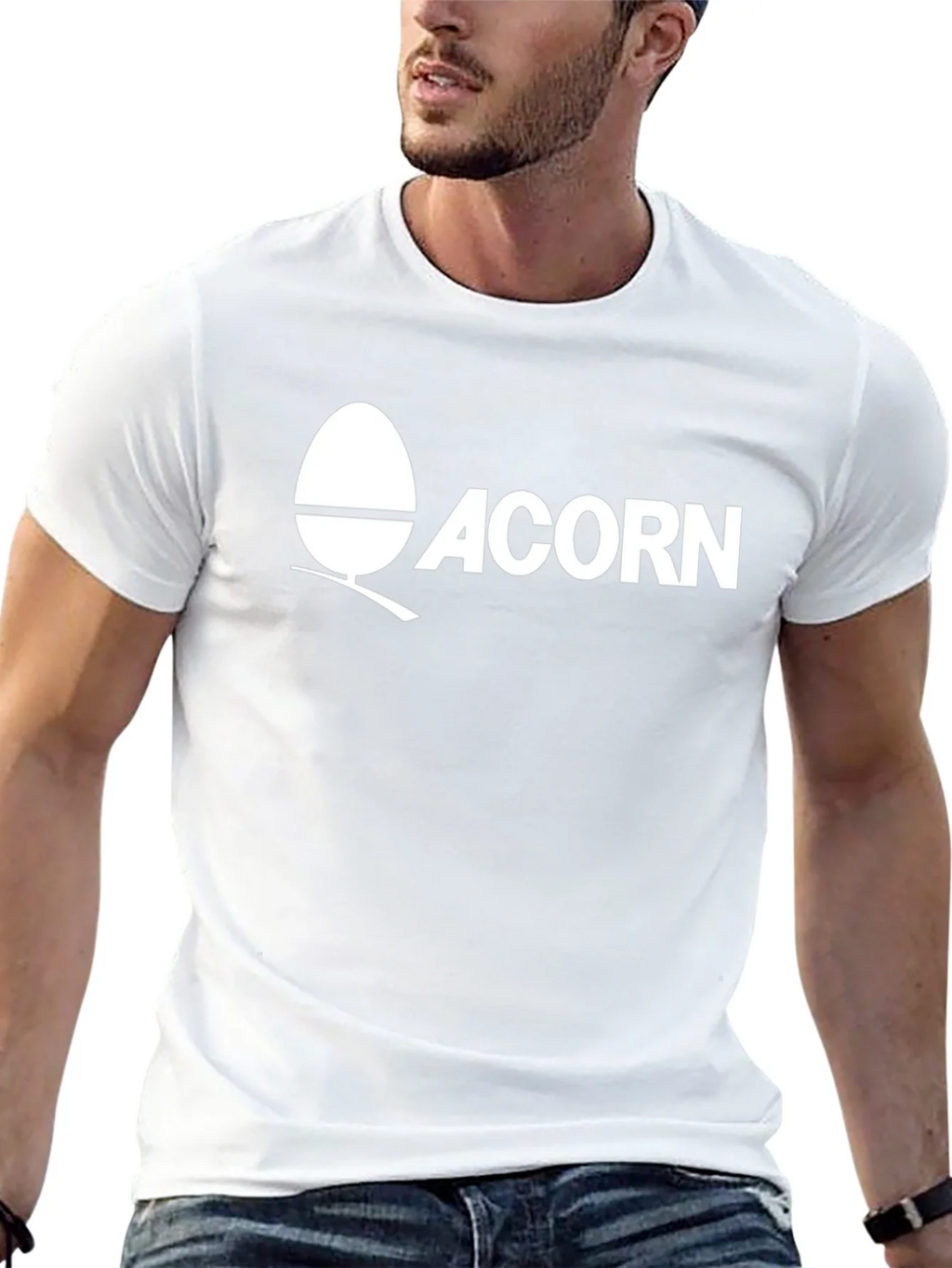 Acorn Logo Graphic T-Shirt - Black product image 11