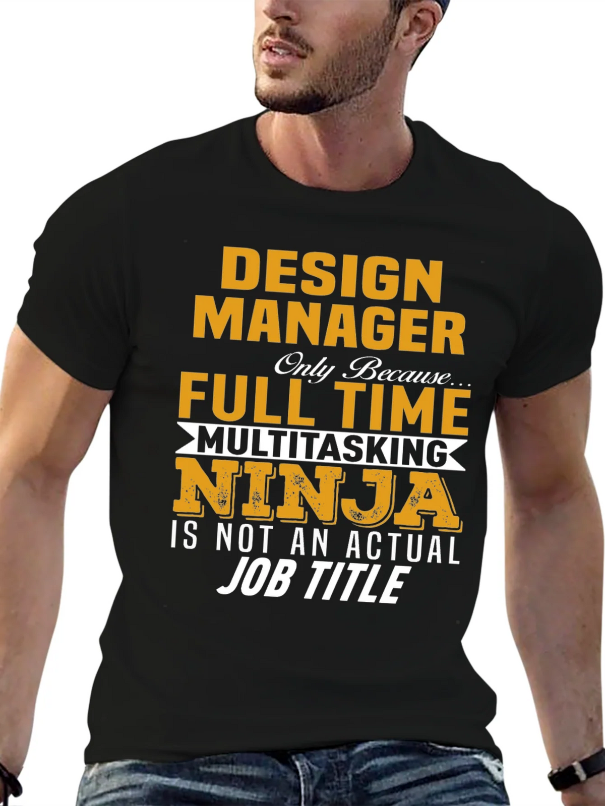 Design Manager Multitasking Ninja T-Shirt product image 6