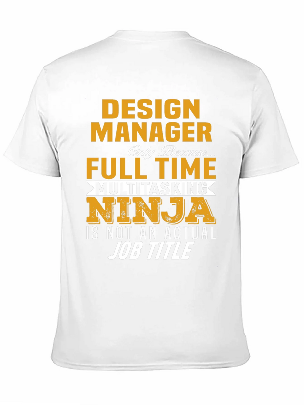 Design Manager Multitasking Ninja T-Shirt product image 10