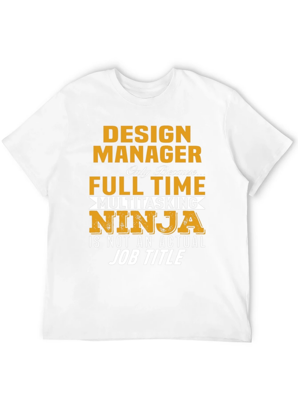 Design Manager Multitasking Ninja T-Shirt product image 11