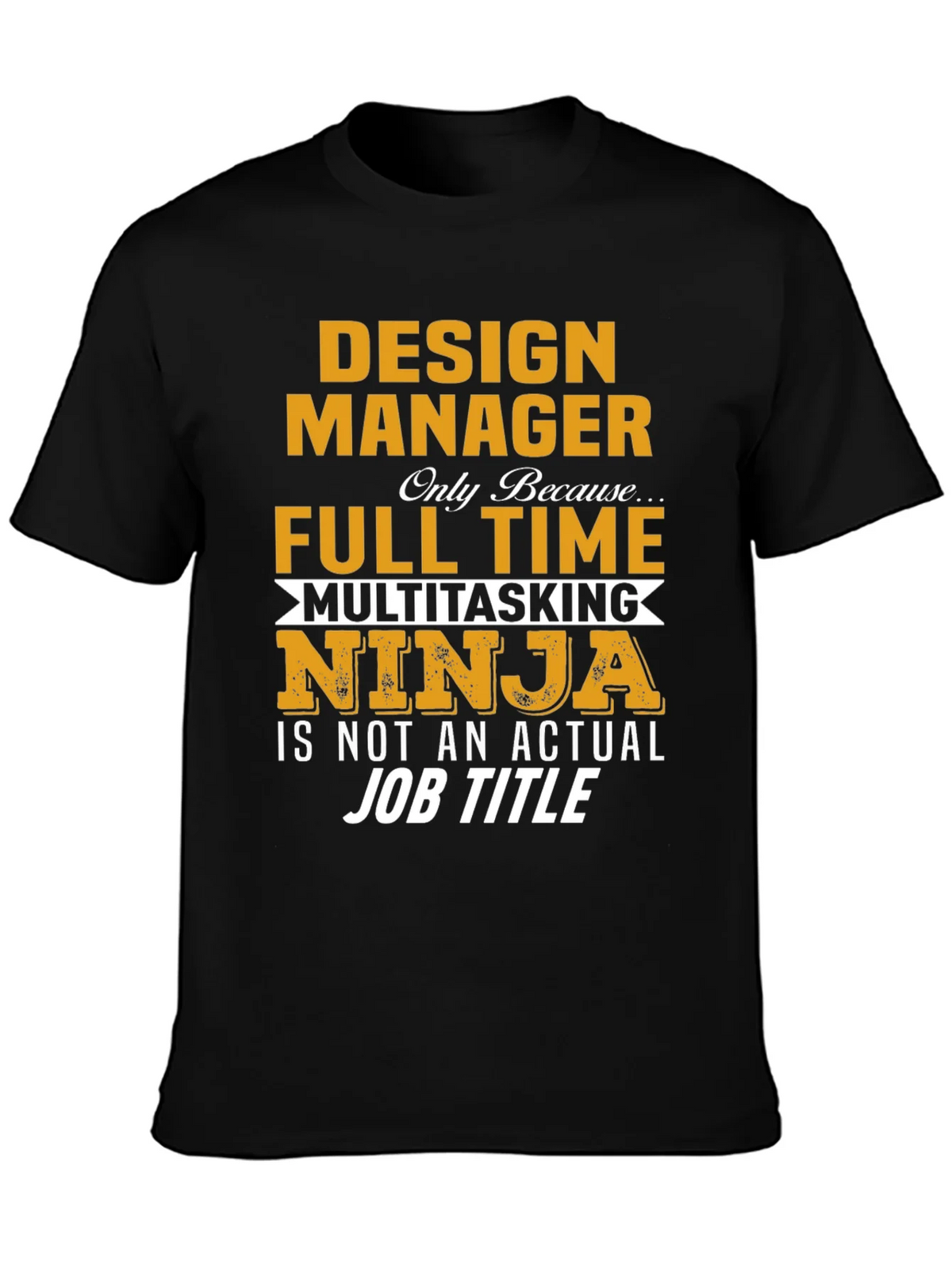 Design Manager Multitasking Ninja T-Shirt product image 3