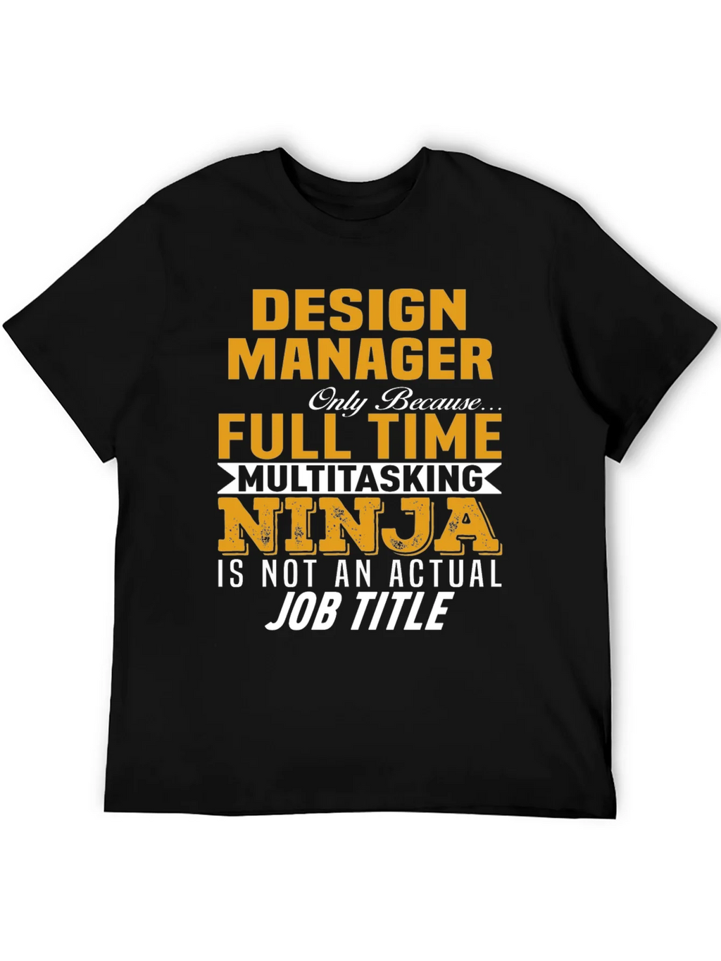 Design Manager Multitasking Ninja T-Shirt product image 5