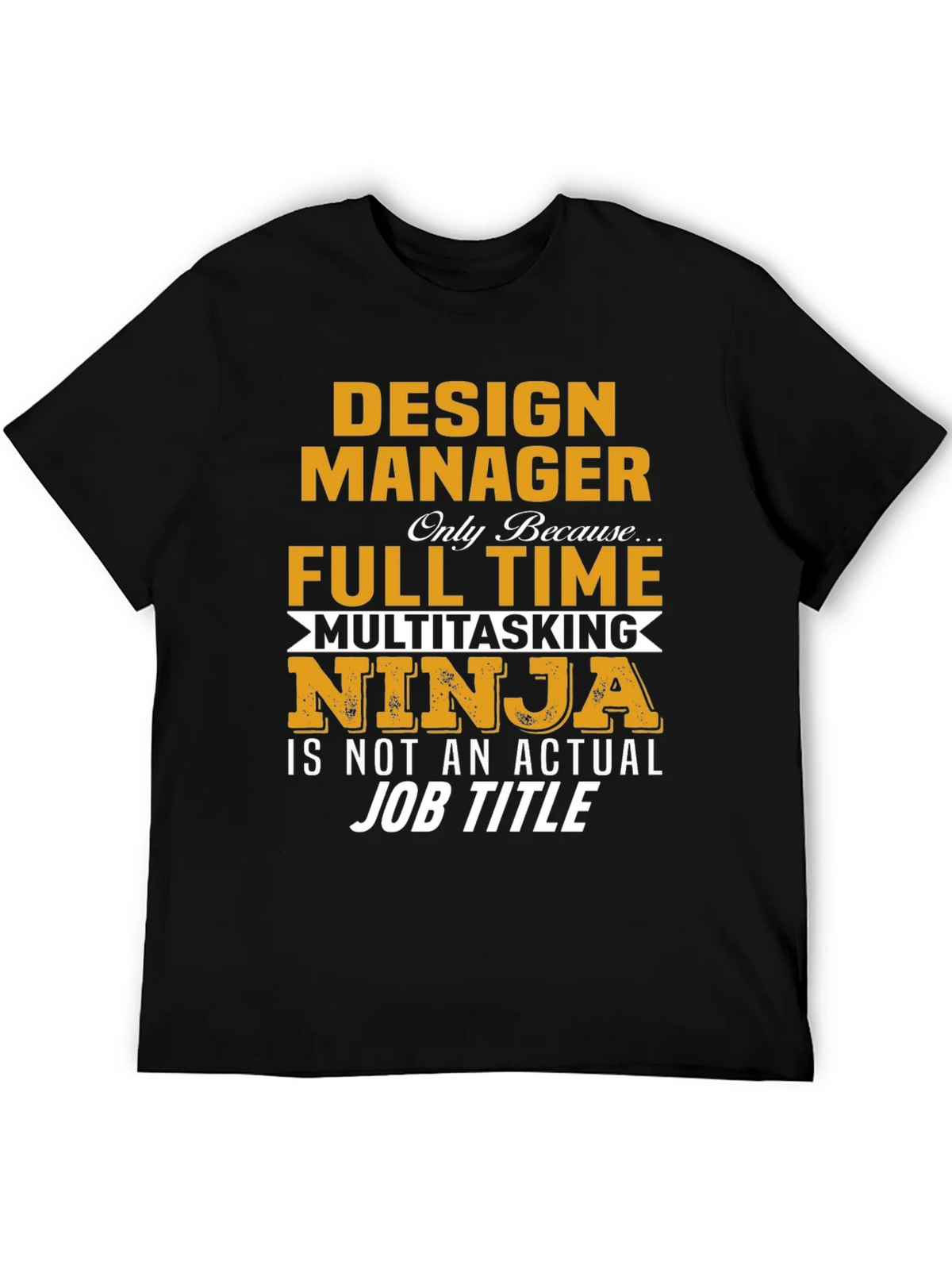 Design Manager Multitasking Ninja T-Shirt product image 5