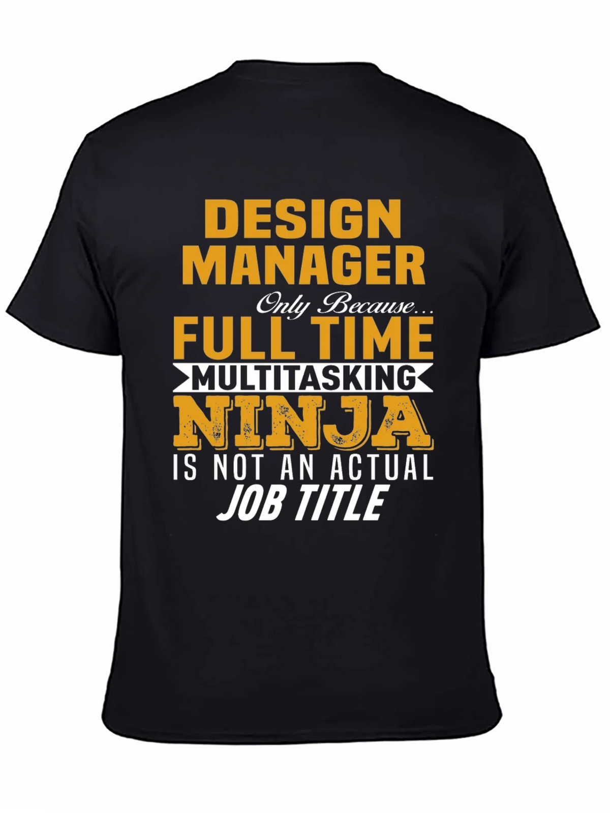 Design Manager Multitasking Ninja T-Shirt product image 4