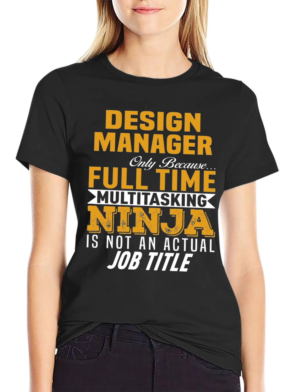 Design Manager Multitasking Ninja T-Shirt product image 2