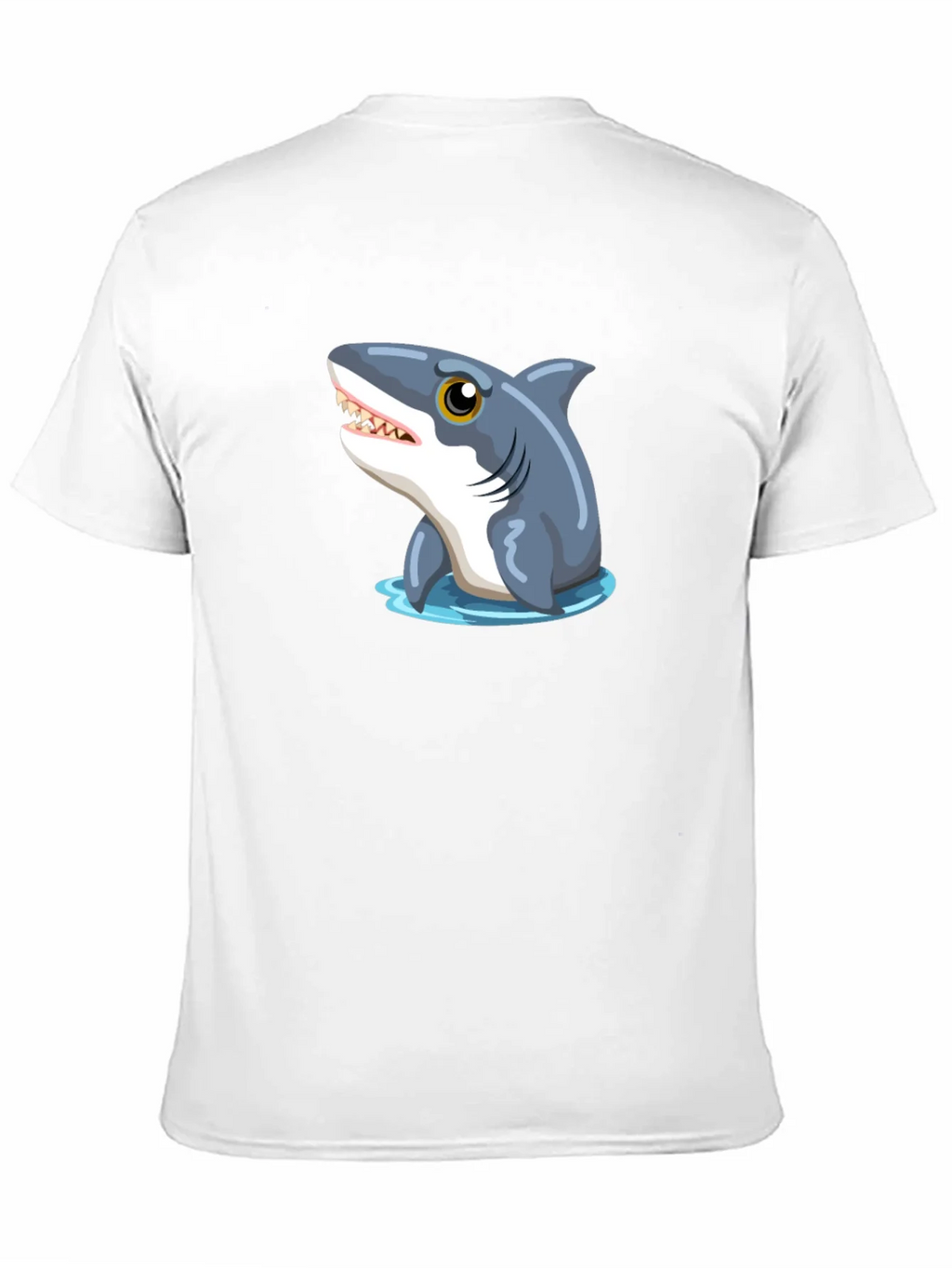 Shark Graphic Tee - Black Cotton T-Shirt product image 10