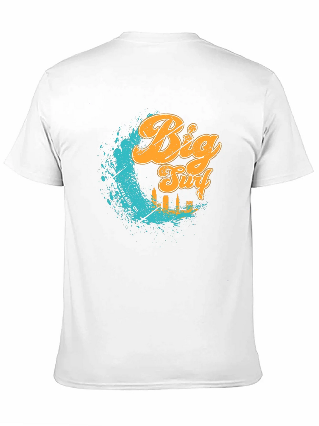 Big Surf Cleveland OH T-Shirt - Black Graphic Tee product image 10