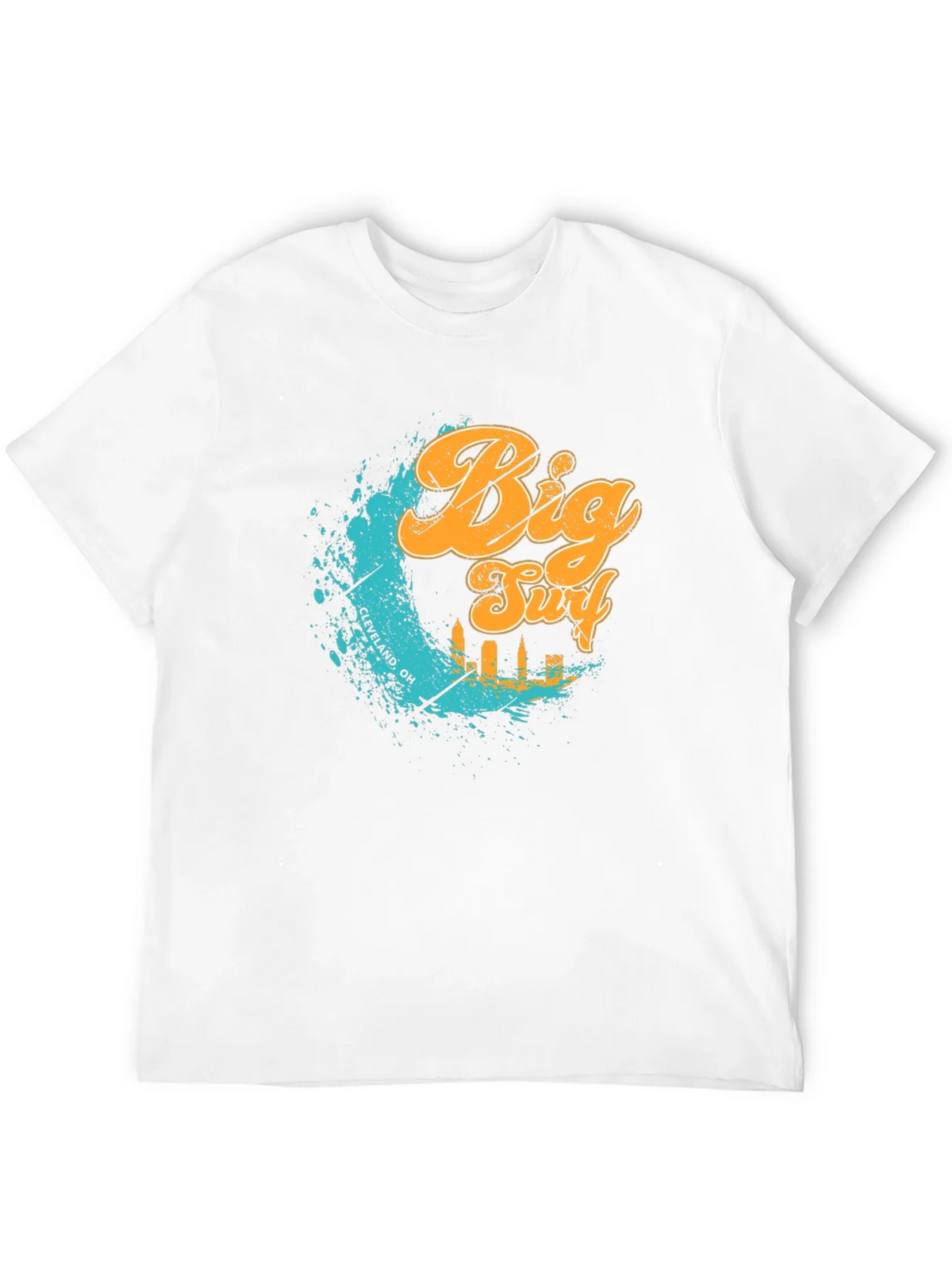 Big Surf Cleveland OH T-Shirt - Black Graphic Tee product image 11