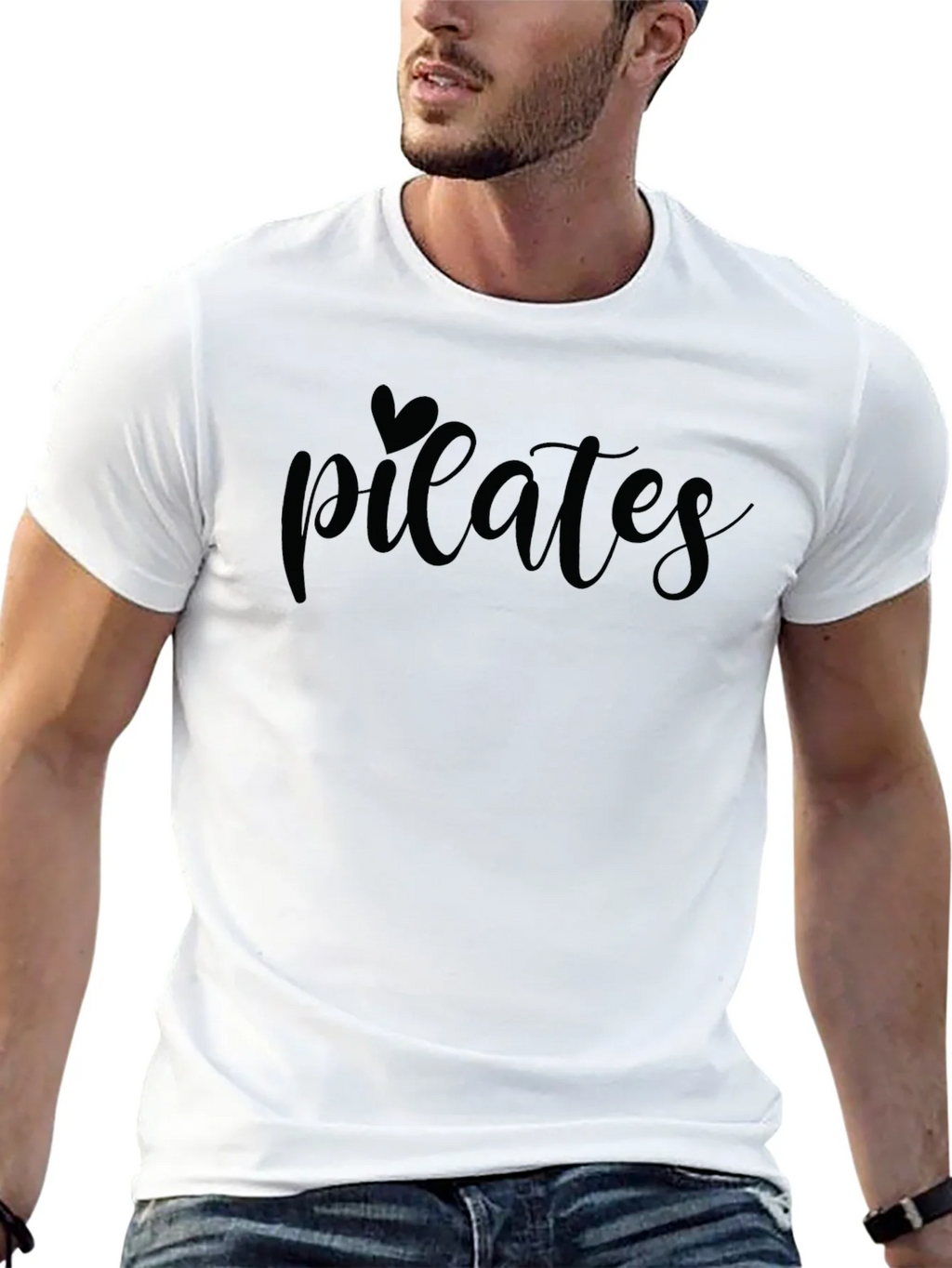 Pilates Heart Tee - Stylish Workout T-Shirt product image 12
