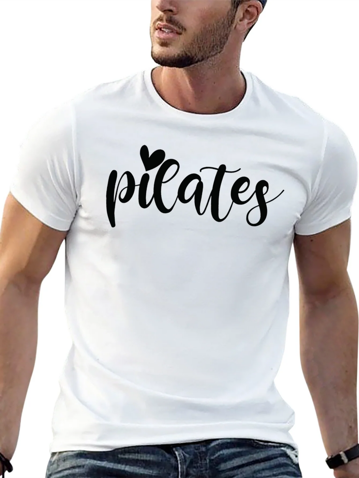 Pilates Heart Tee - Stylish Workout T-Shirt product image 12
