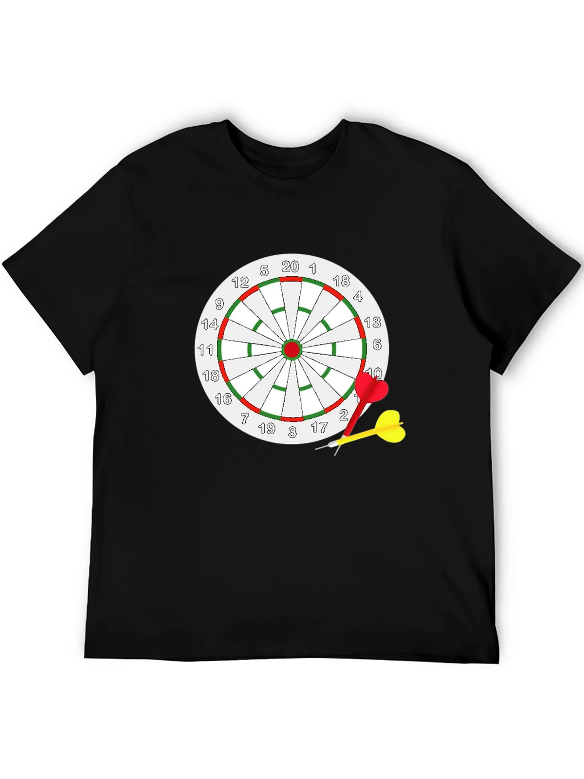 Dartboard Graphic T-Shirt - Novelty Tee product image 3