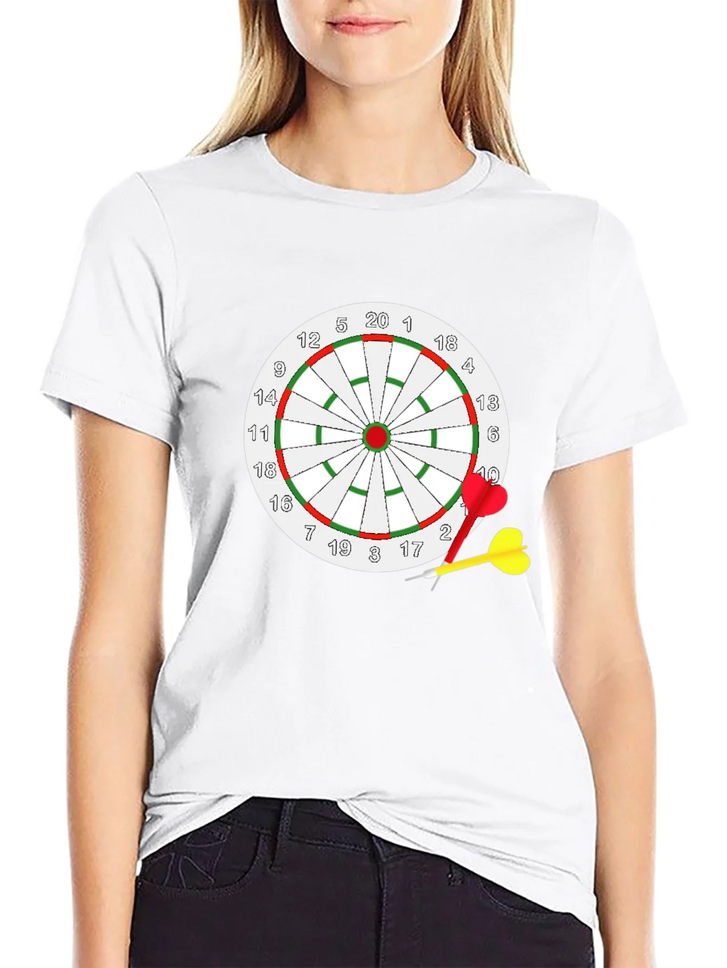 Dartboard Graphic T-Shirt - Novelty Tee product image 5