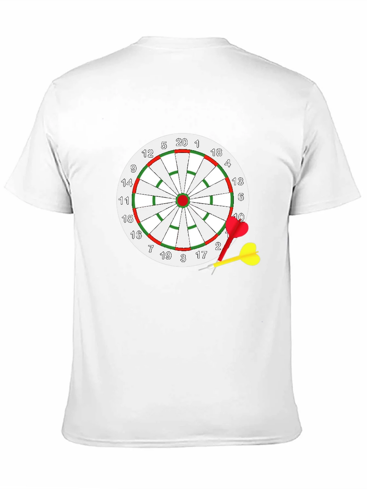 Dartboard Graphic T-Shirt - Novelty Tee product image 6