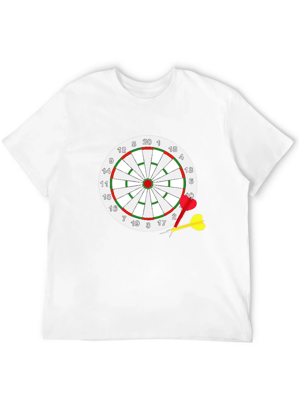 Dartboard Graphic T-Shirt - Novelty Tee product image 7