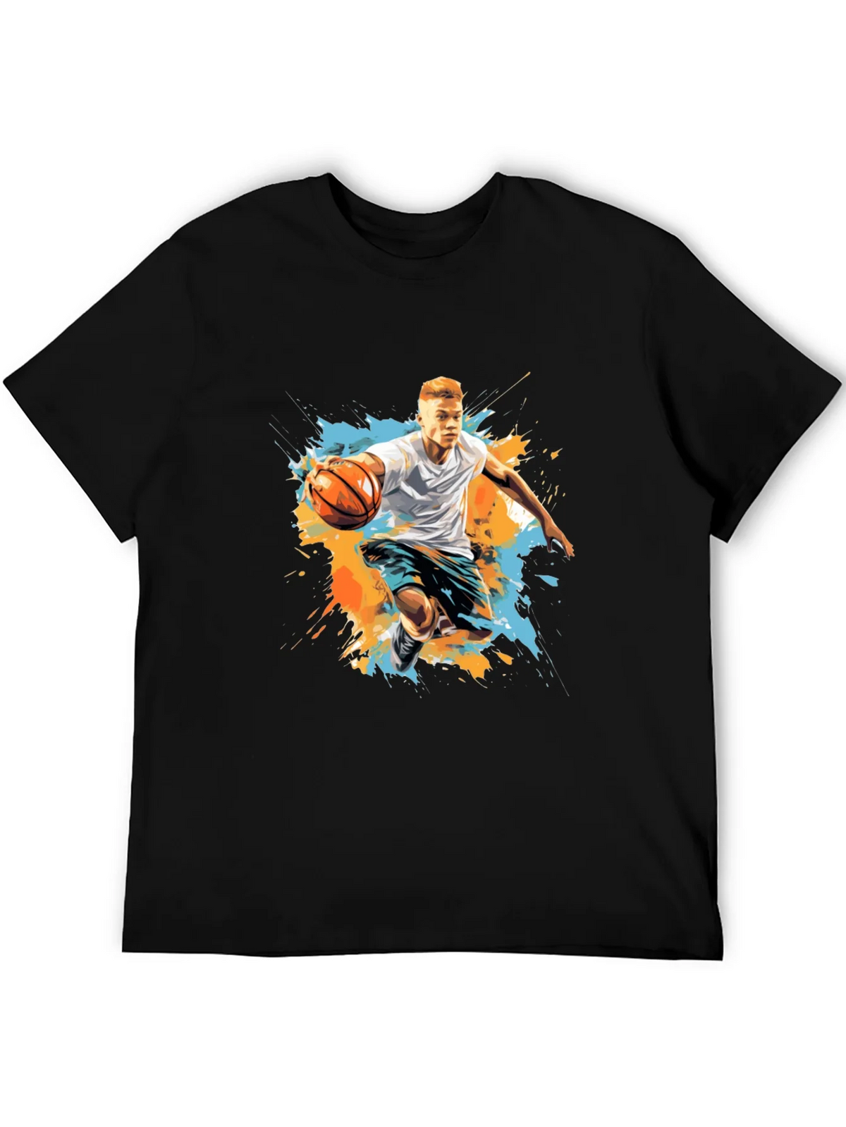 Basketball Player Graphic Tee - Trendy Sportswear product image 5