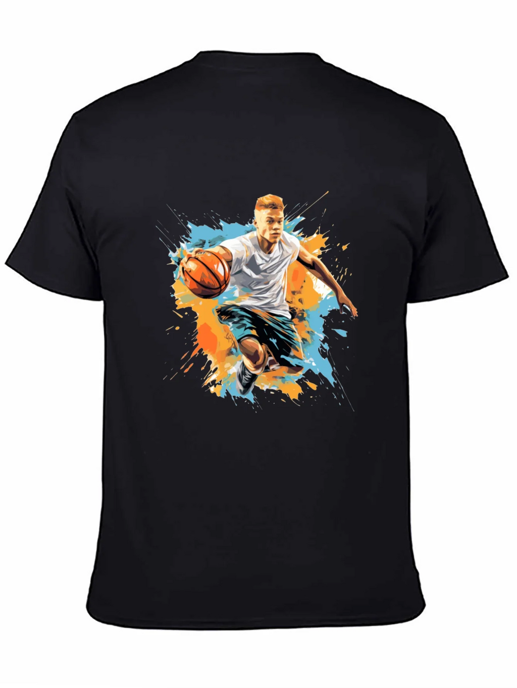Basketball Player Graphic Tee - Trendy Sportswear product image 4