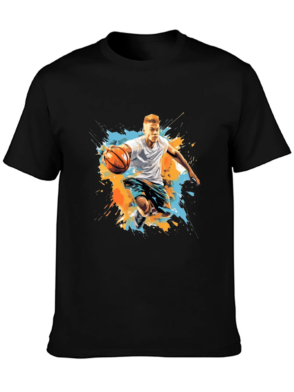 Basketball Player Graphic Tee - Trendy Sportswear product image 3