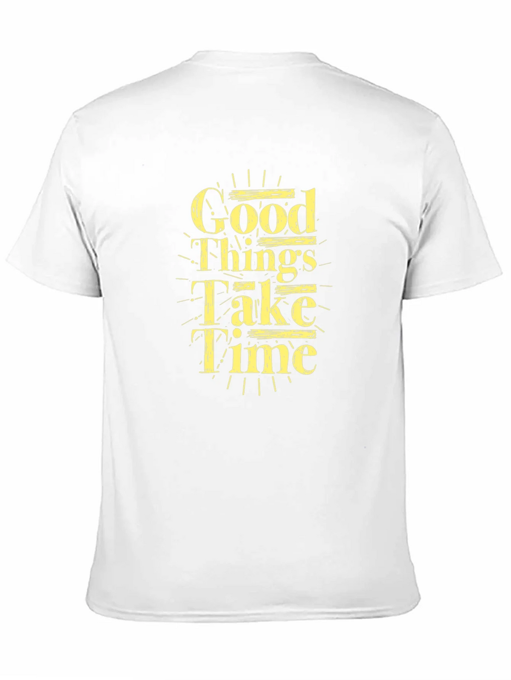 Good Things Take Time Black Graphic Tee product image 10