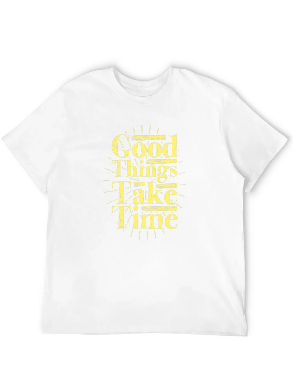 Good Things Take Time Black Graphic Tee product image 11