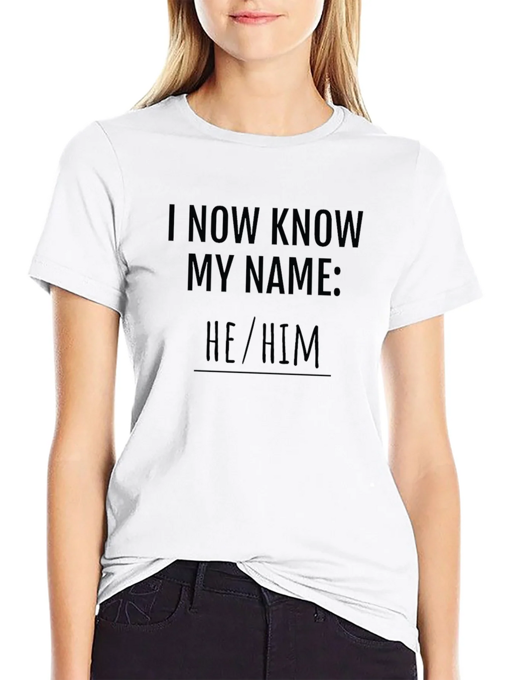 I Now Know My Name: He/Him T-Shirt product image 8