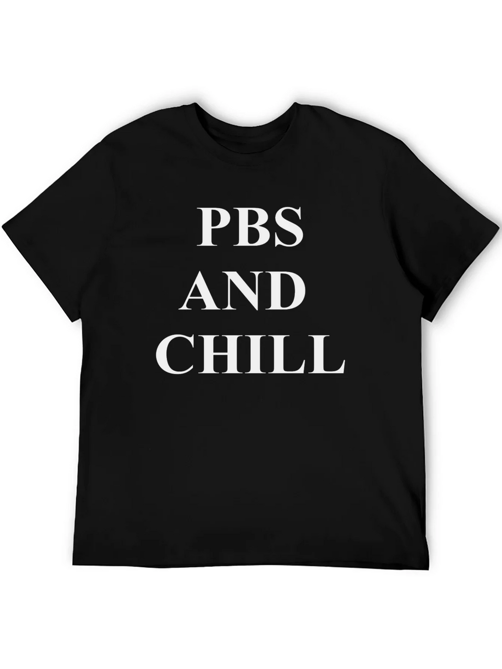 PBS and Chill Graphic Tee - Black product image 5