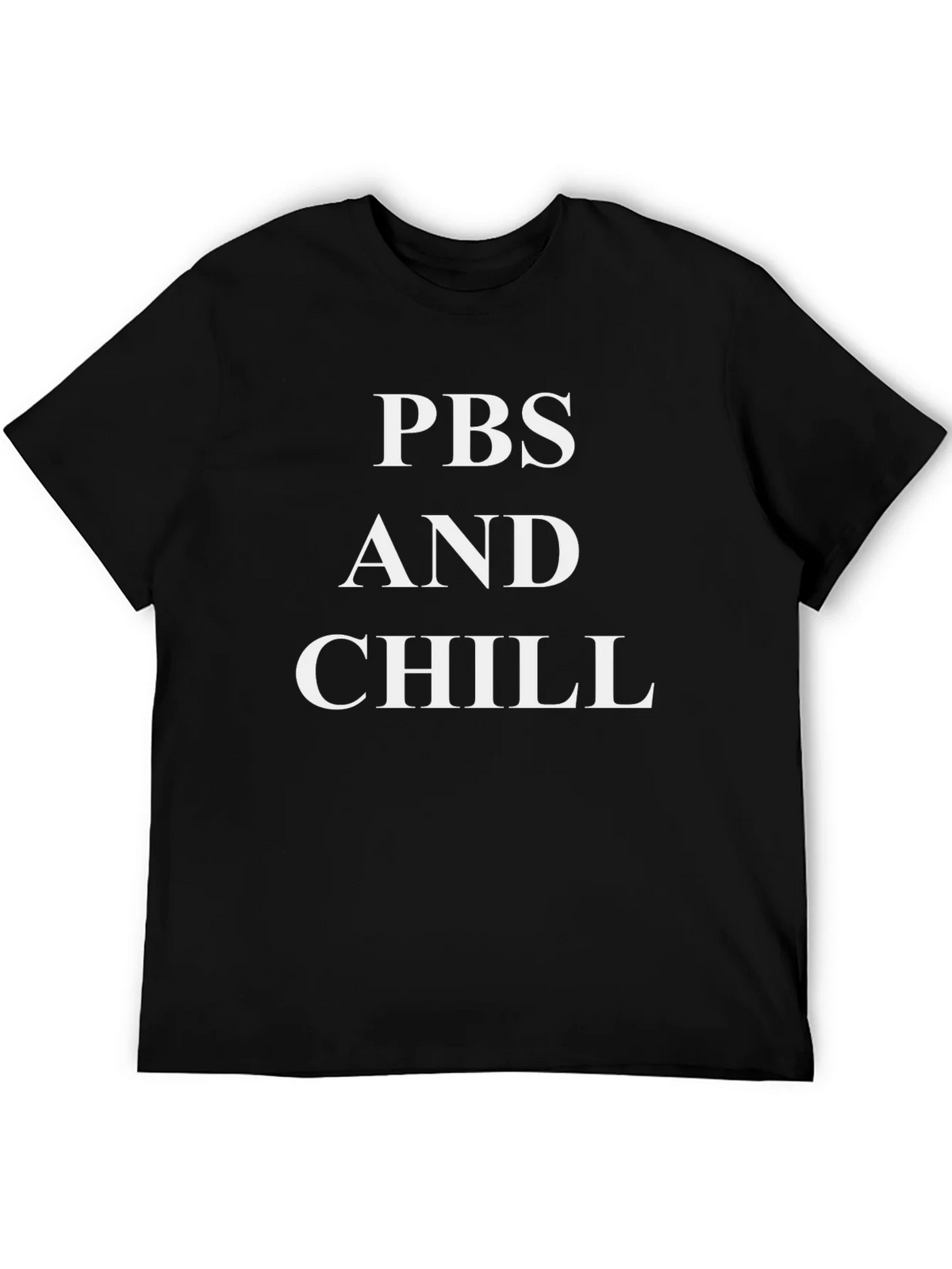 PBS and Chill Graphic Tee - Black product image 5