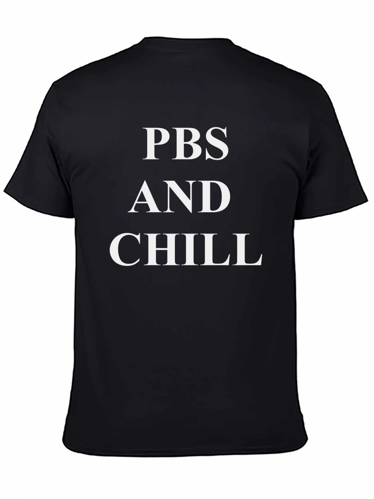PBS and Chill Graphic Tee - Black product image 4