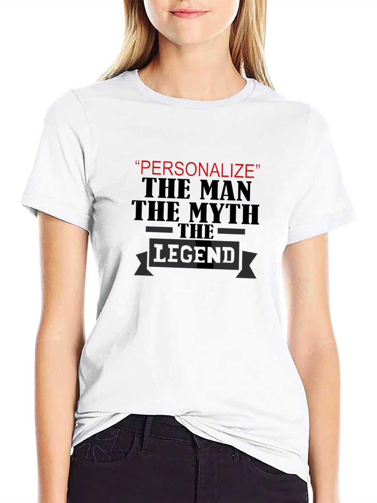 Personalized Legend T-Shirt - The Man Myth product image 8