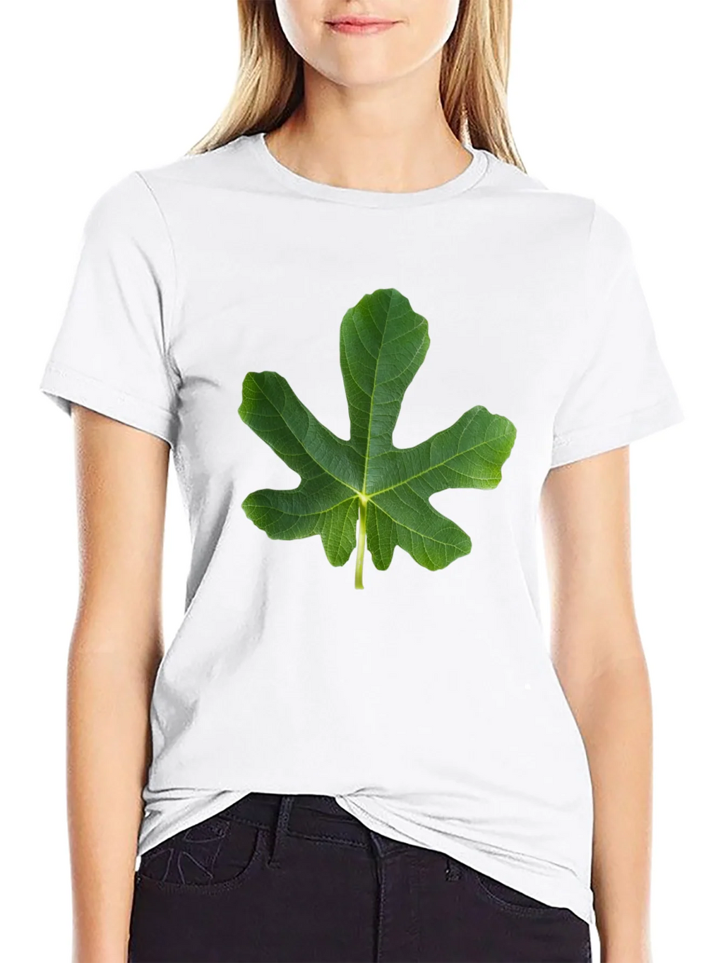 Fig Leaf Graphic Tee - Nature Inspired Design product image 8