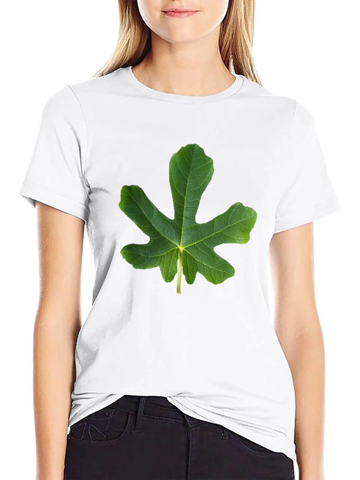 Fig Leaf Graphic Tee - Nature Inspired Design product image 8