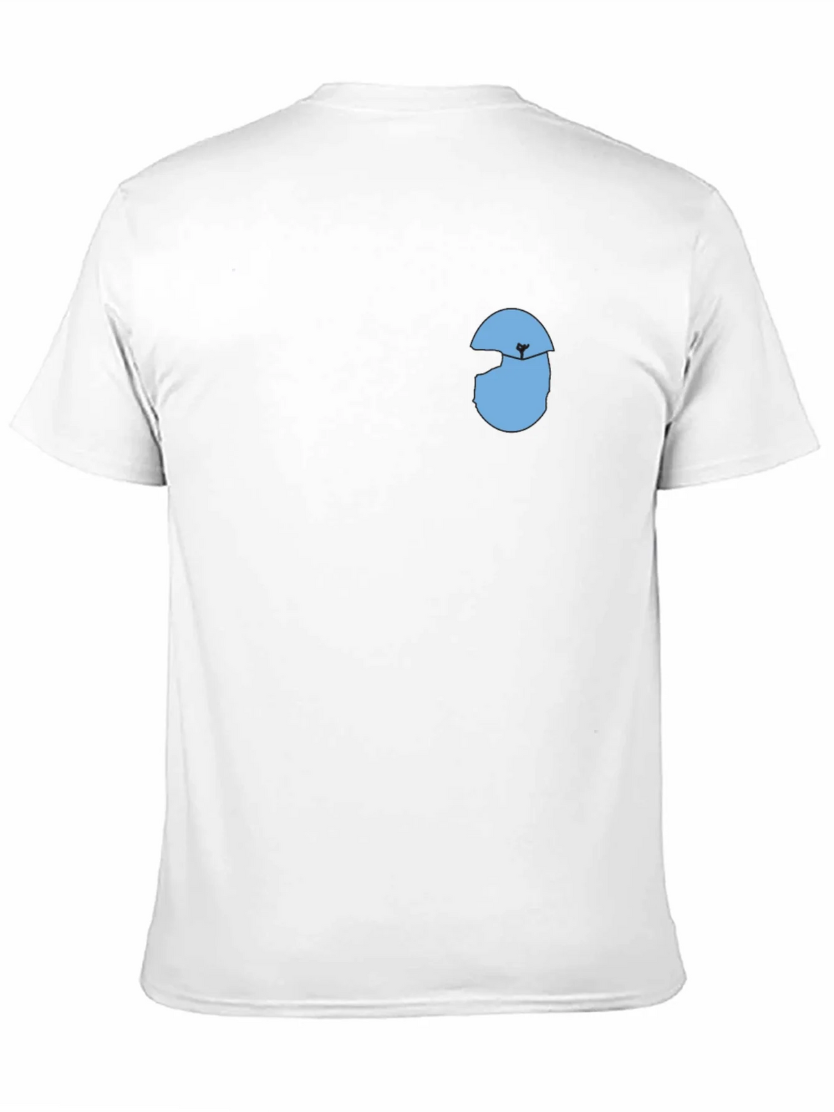 Mens Black T-Shirt with Graphic Design product image 10