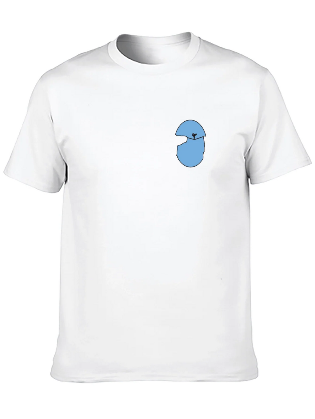 Mens Black T-Shirt with Graphic Design product image 9